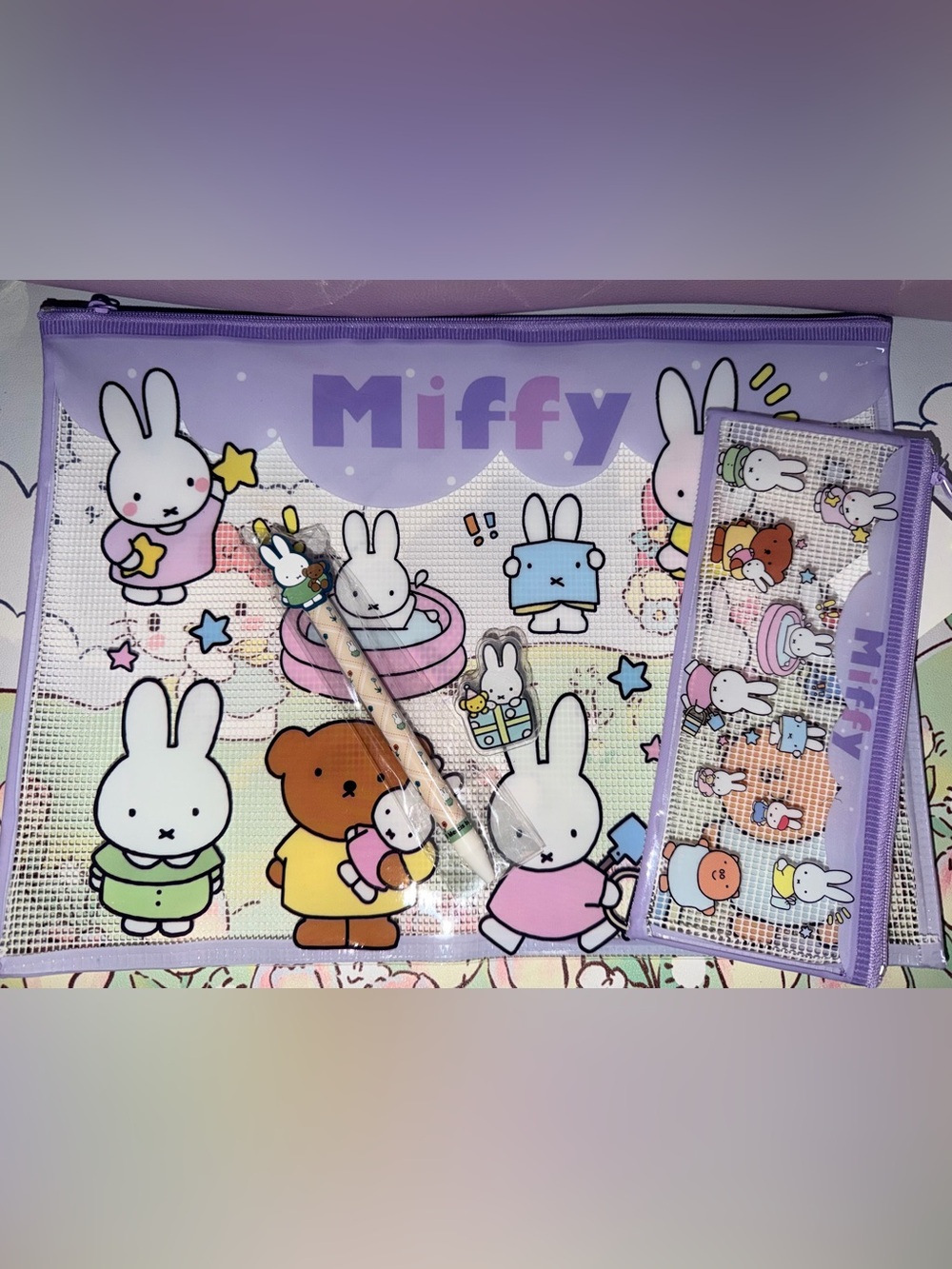 🐰NWOT Miffy Bundle Accessory Set